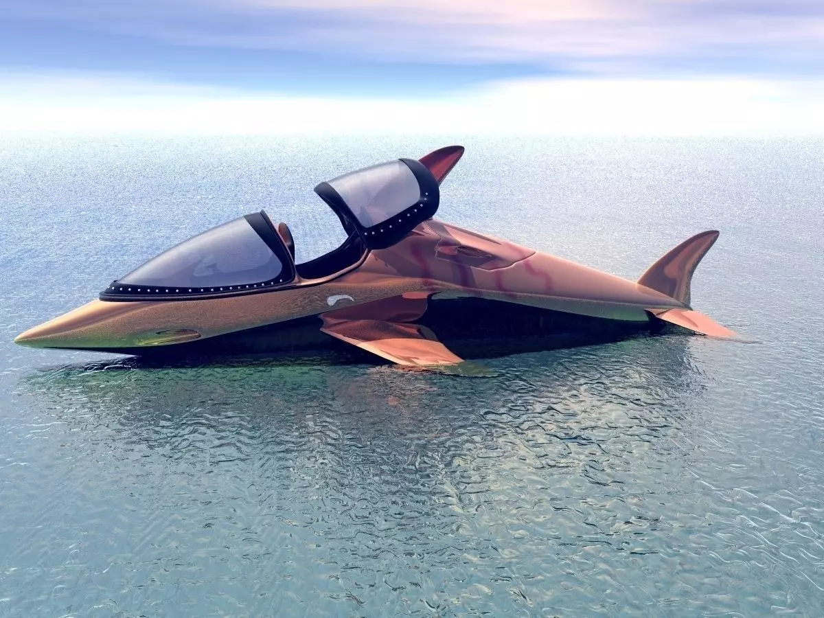 Dolphin Speed Boat 3D model_0