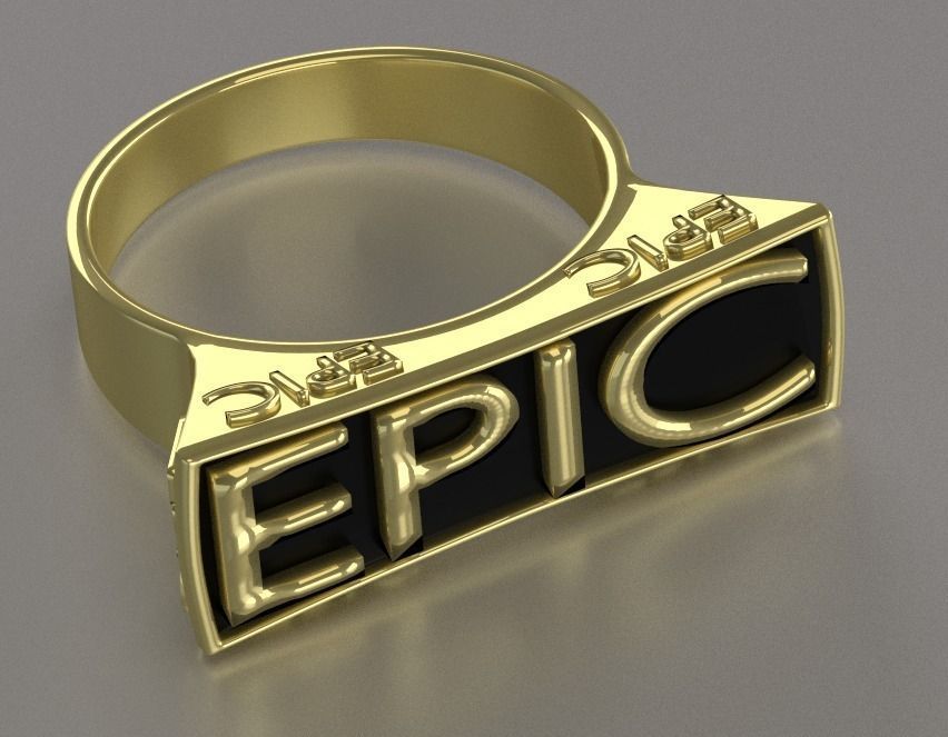 EPIC ring 3D print model_0