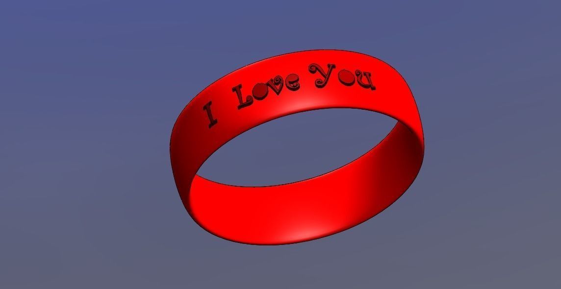 lover Bracelet Free 3D print model_0