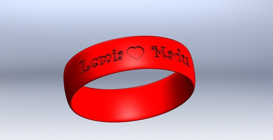 lover Bracelet 2 Free 3D print model_0