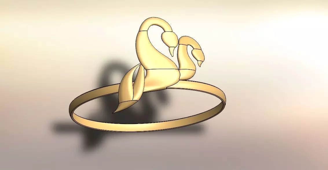 lover ring Free 3D print model