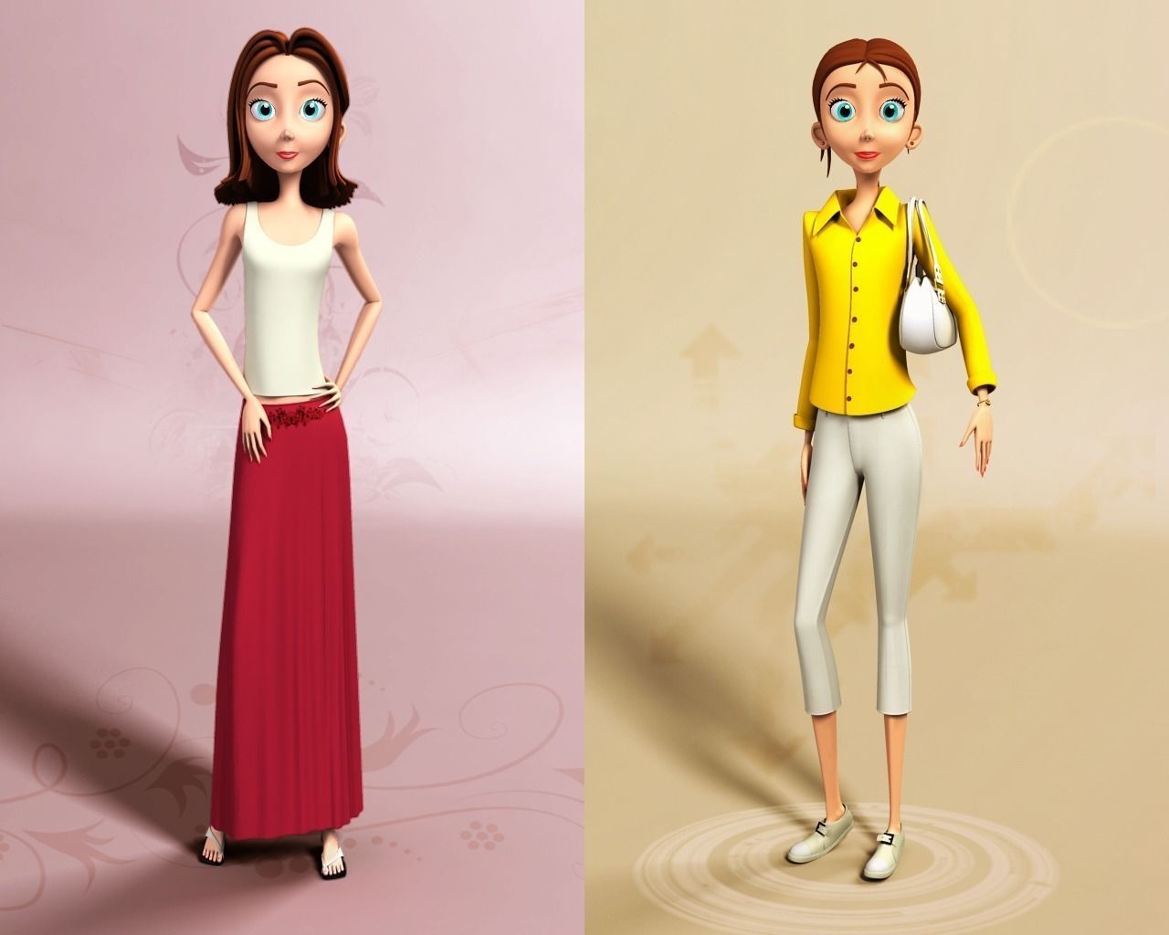 Nikkie 4 and 5 Combo Pack 3D model_0