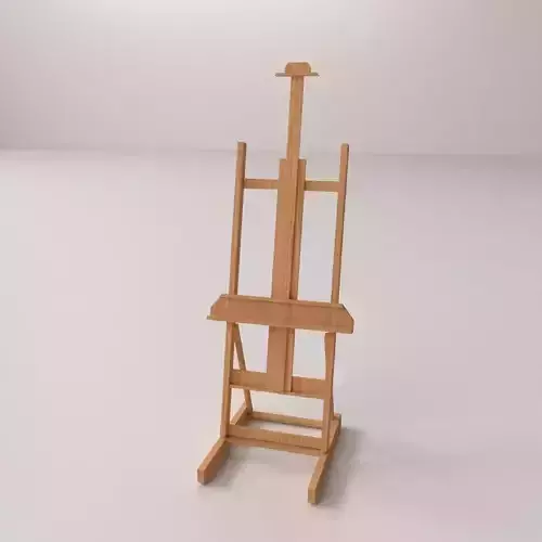 Painter Easel 3D model