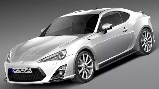 Toyota GT86 TRD 2014 3D model