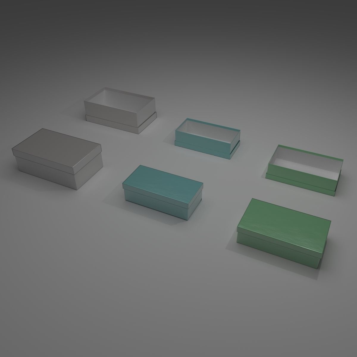 Box Collection 3D model_4