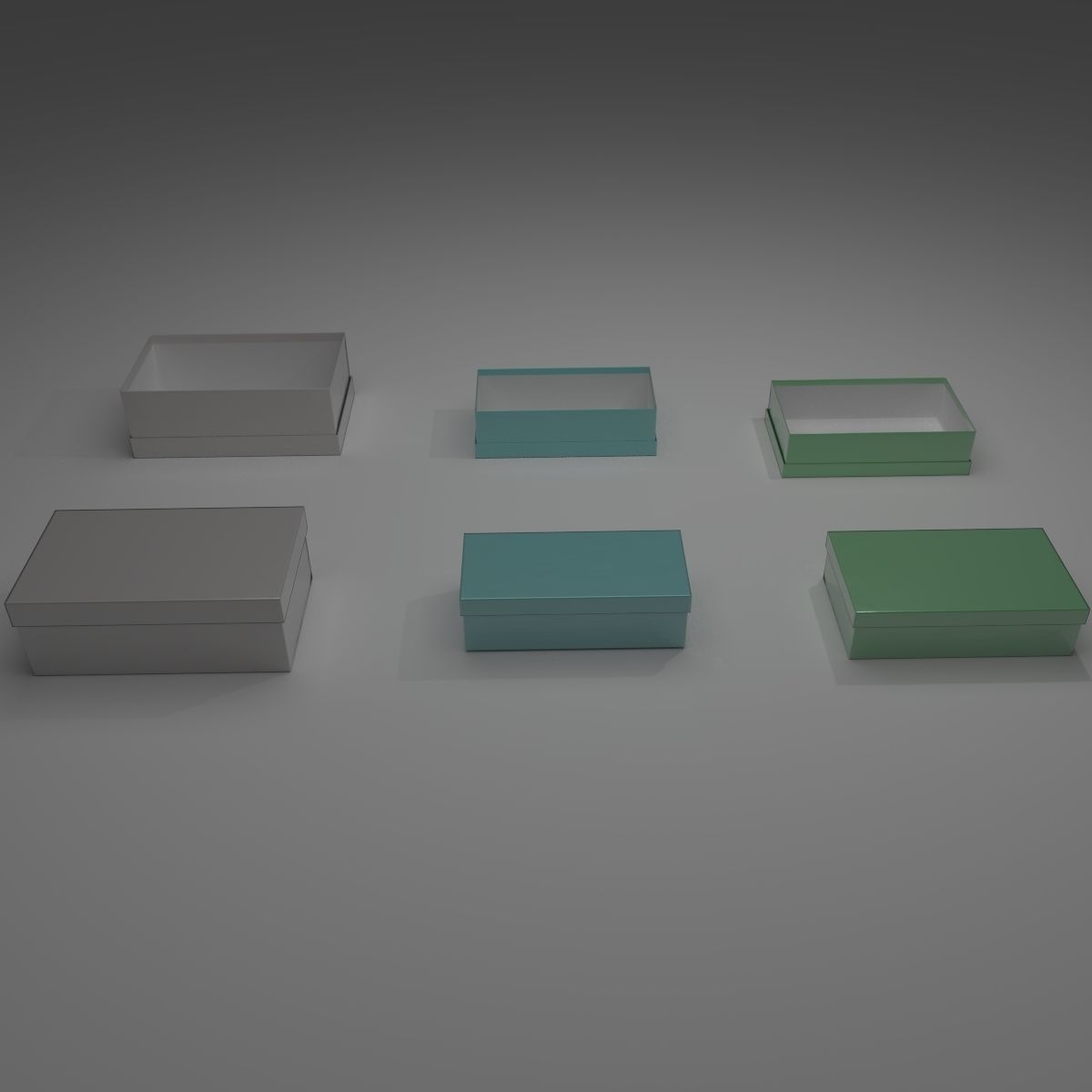Box Collection 3D model_3