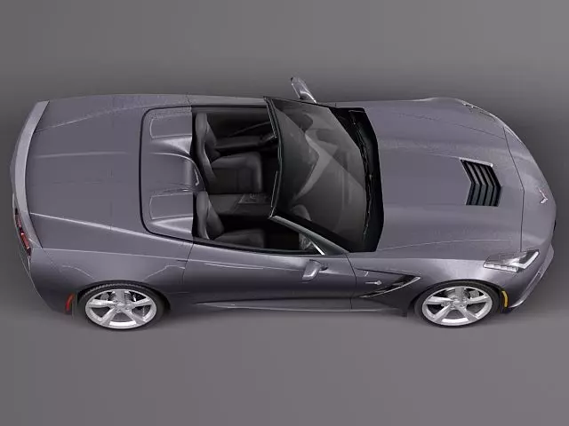Chevrolet Corvette C7 Stingray Convertible 2014 3D model_0