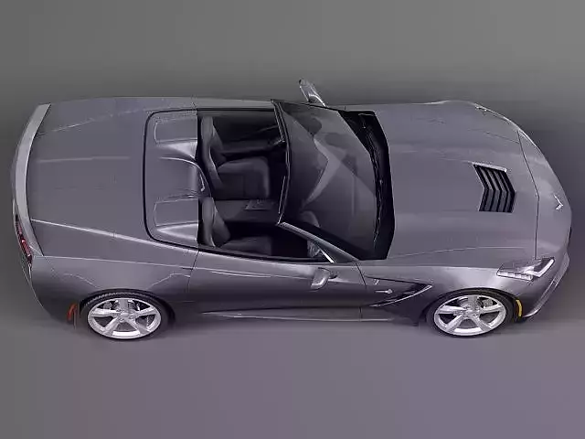 Chevrolet Corvette C7 Stingray Convertible 2014 3D model