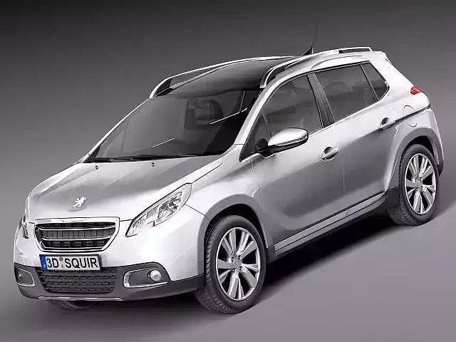 Peugeot 2008 2014 3D model