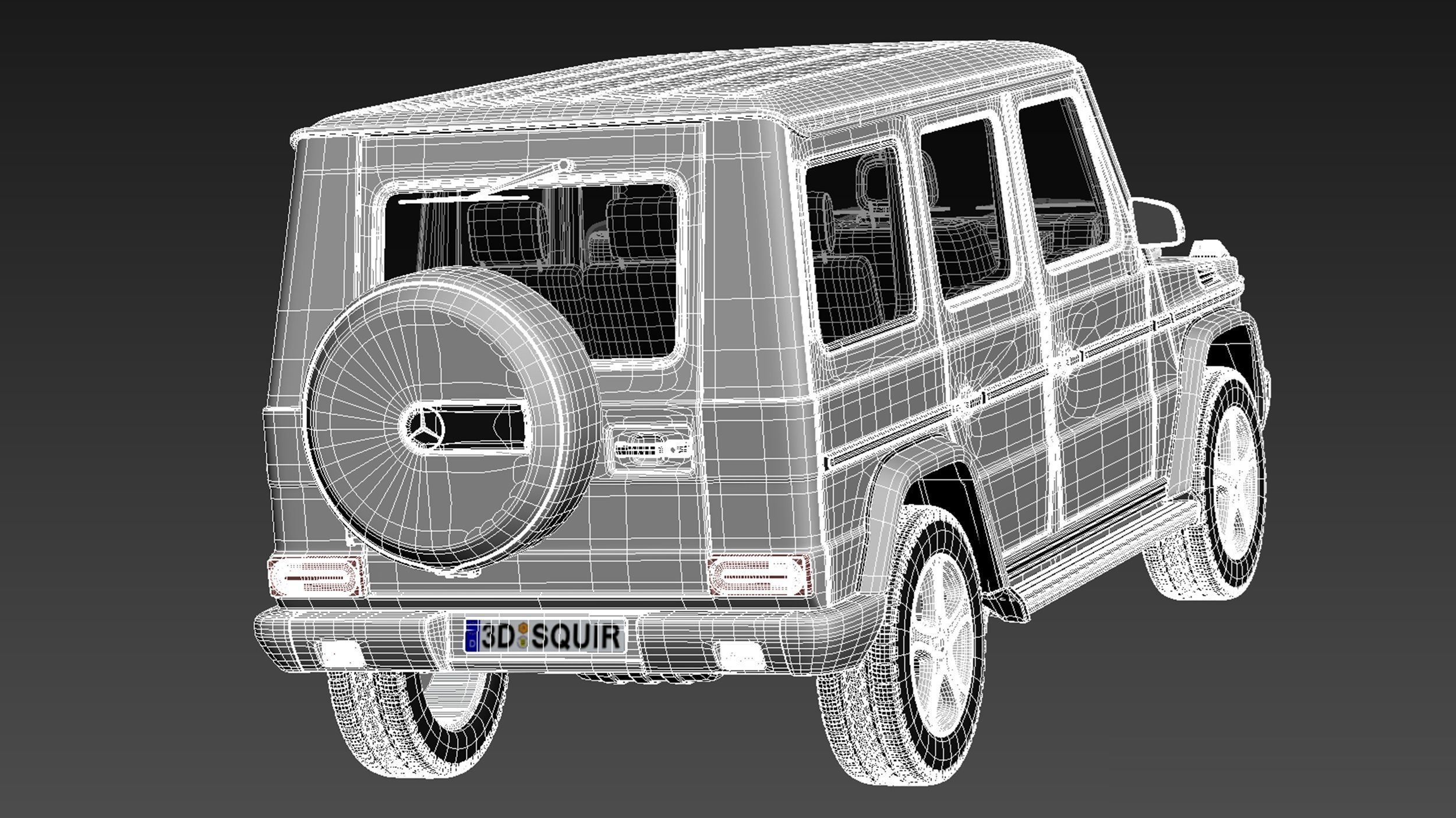 Mercedes-Benz G-class 2013 3D model_17