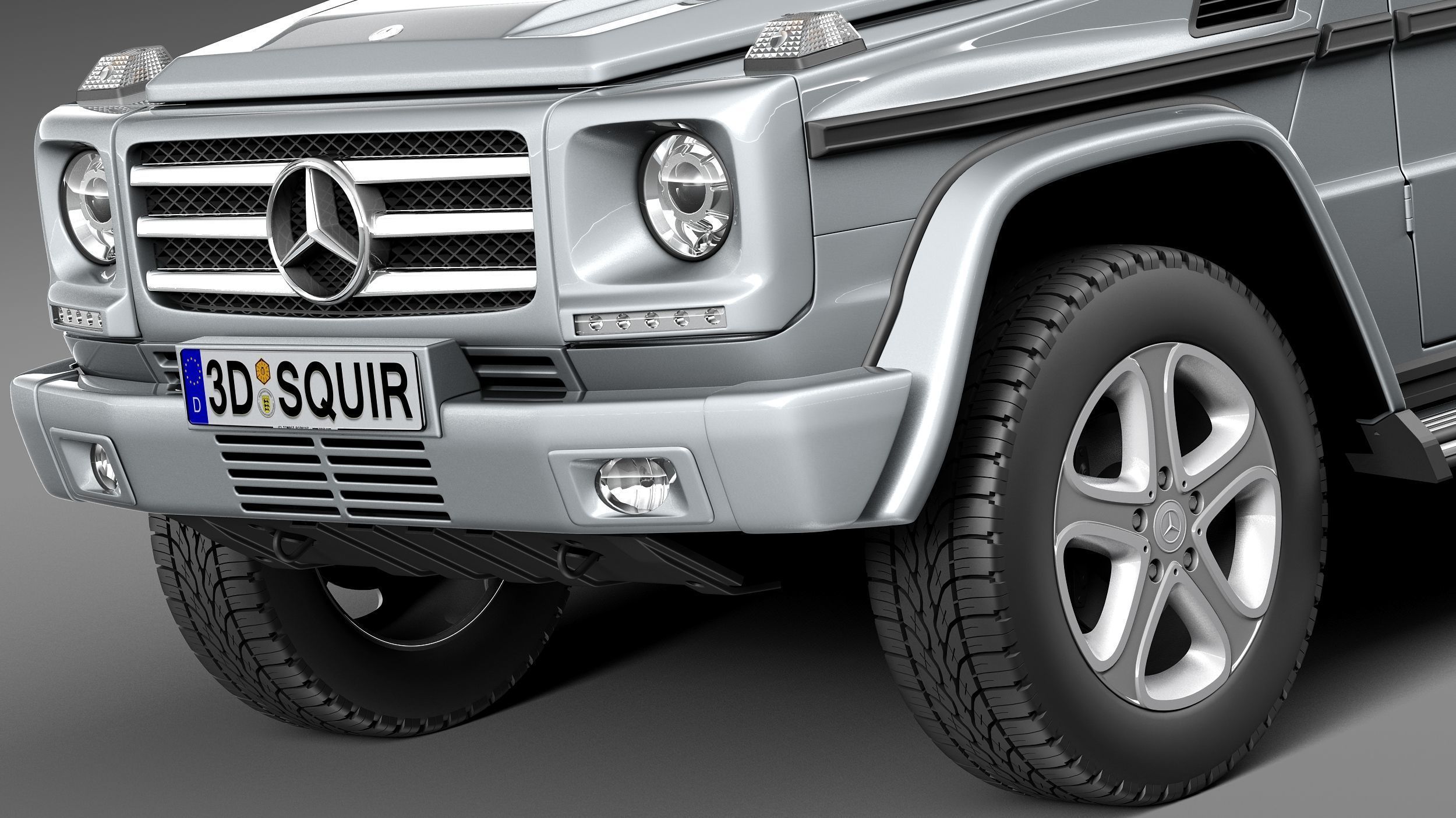 Mercedes-Benz G-class 2013 3D model_2