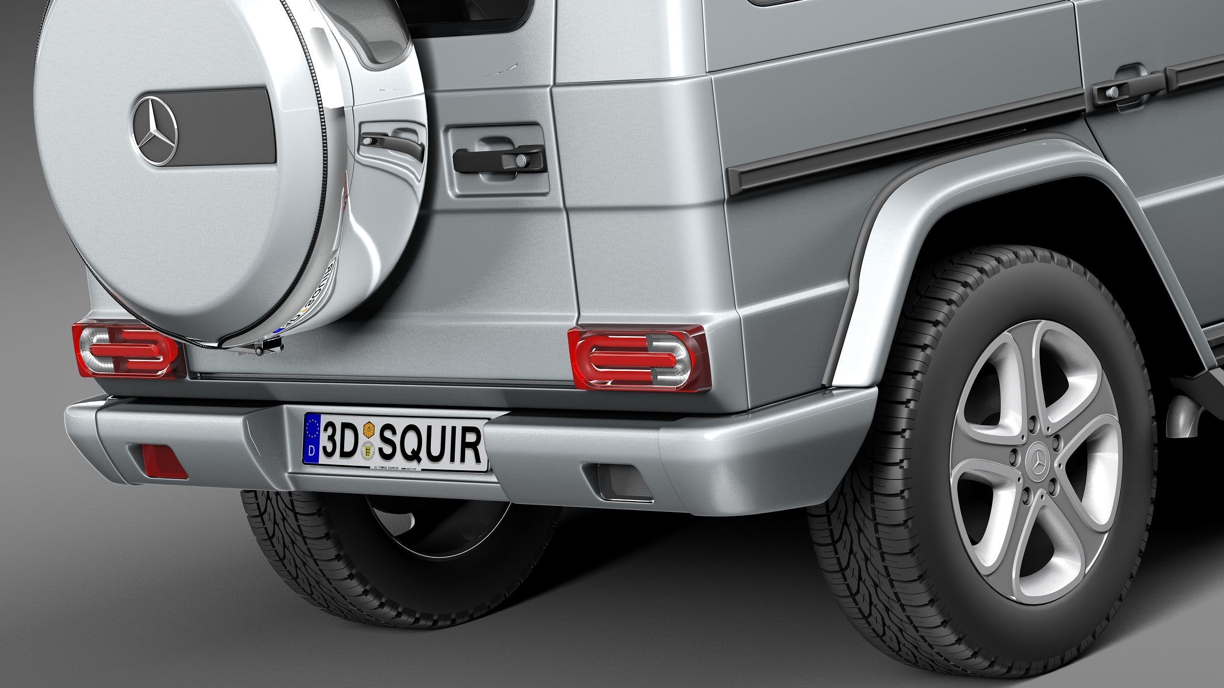 Mercedes-Benz G-class 2013 3D model_3
