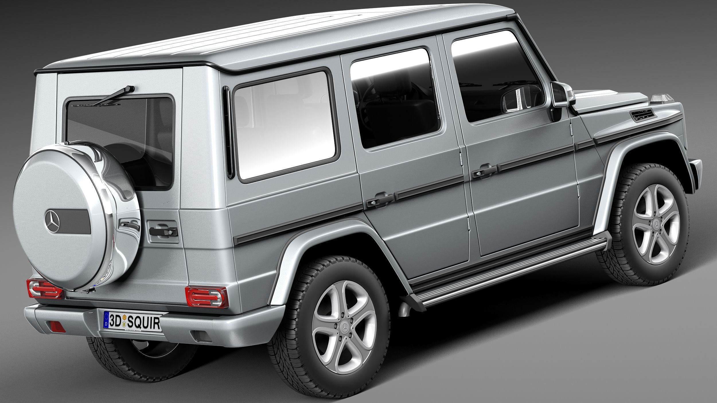 Mercedes-Benz G-class 2013 3D model_4