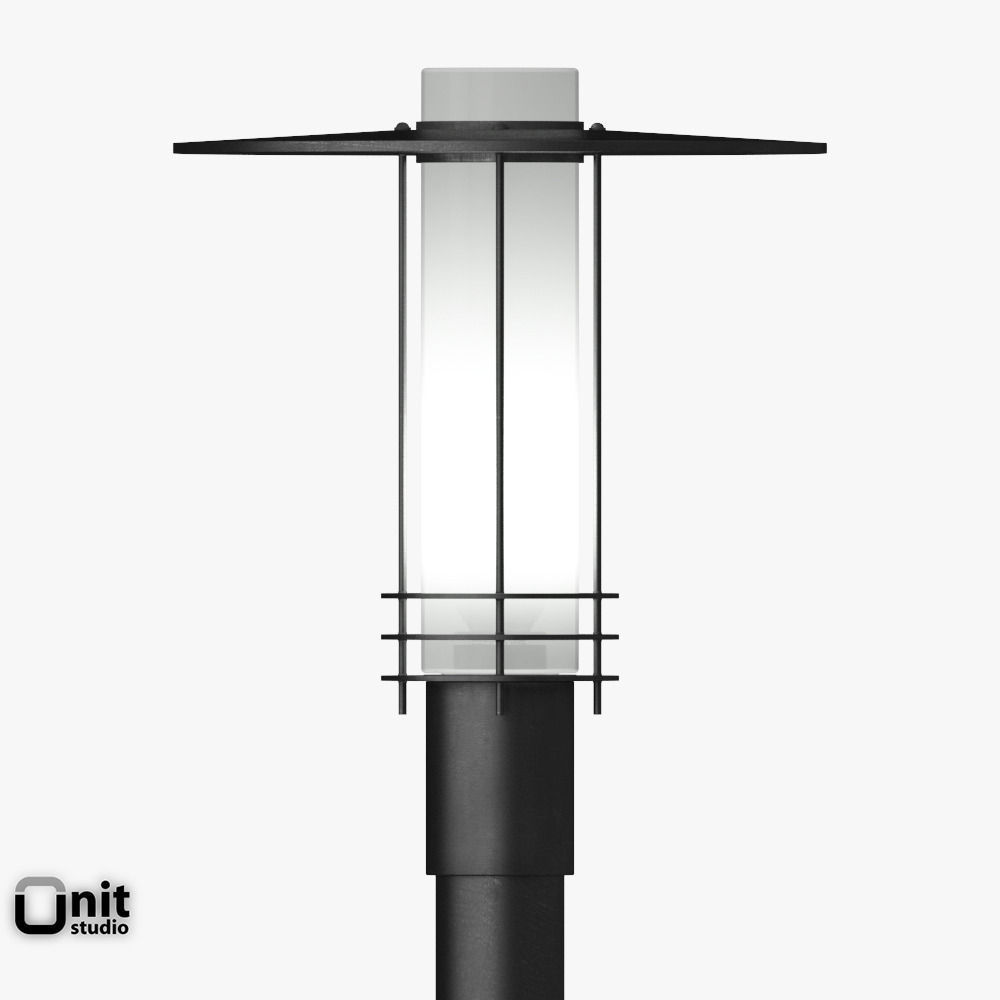 Zumtobel Boom lamppost 3D model_4