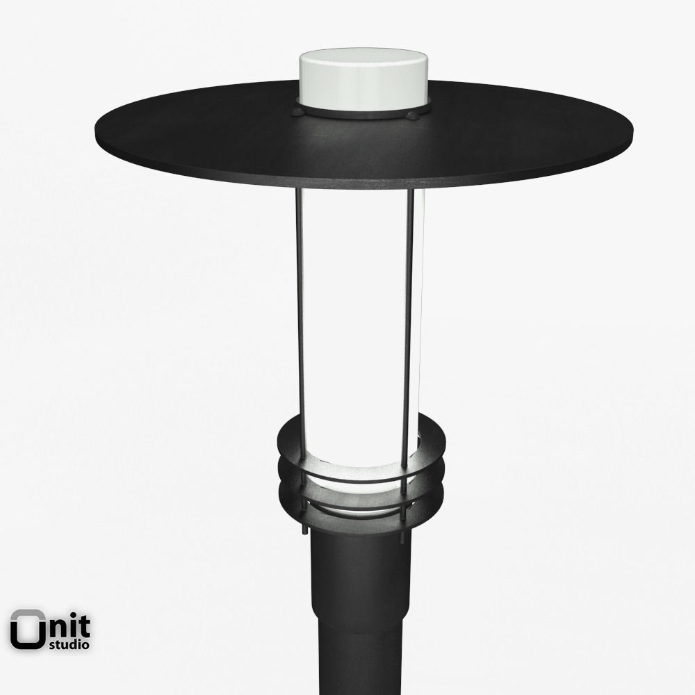 Zumtobel Boom lamppost 3D model_1