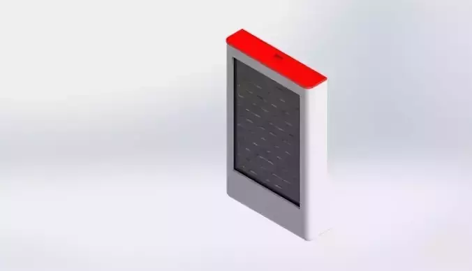 mobile solar charger  3D print model
