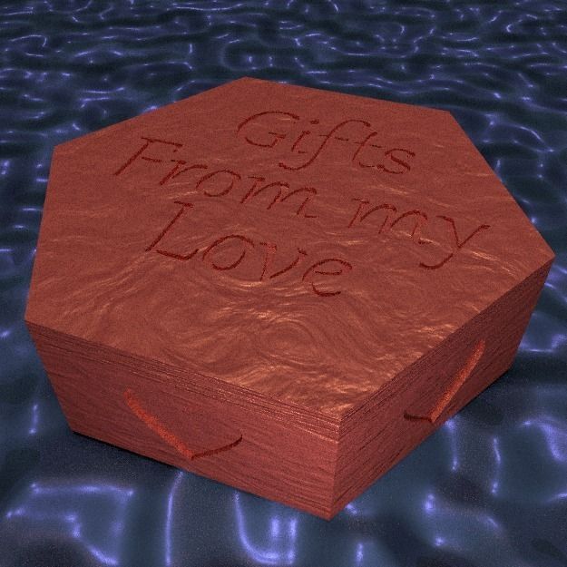 Giftbox gifts from my love 3D print model_0