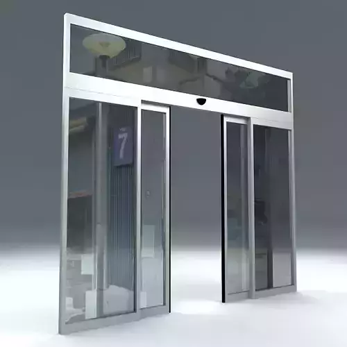 AUTOMATIC SLIDING DOOR Free 3D model