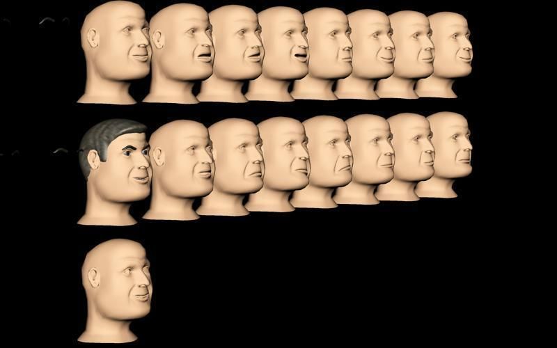 JJM - TOON FACE 3D model_6