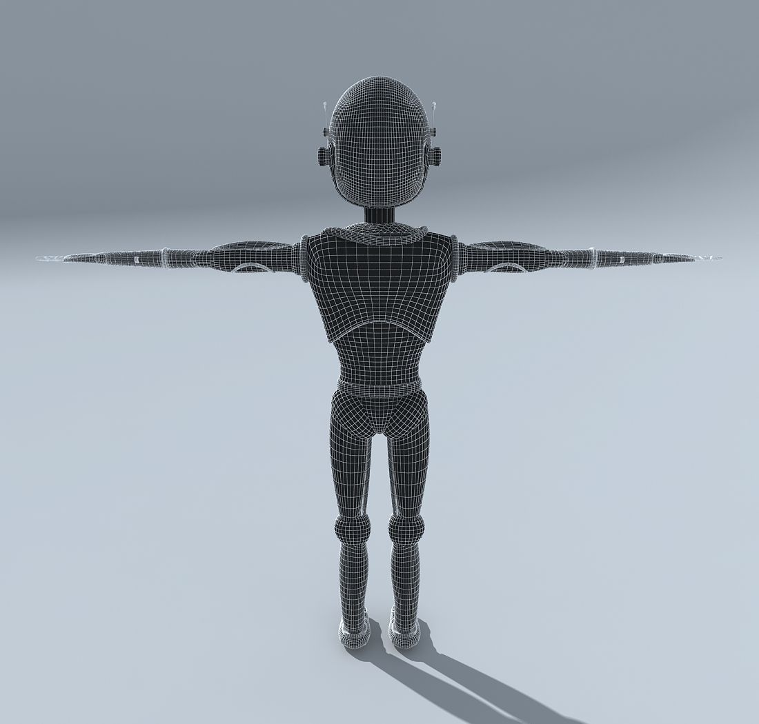 DIGIMAN COOL ROBOT 3D model_8