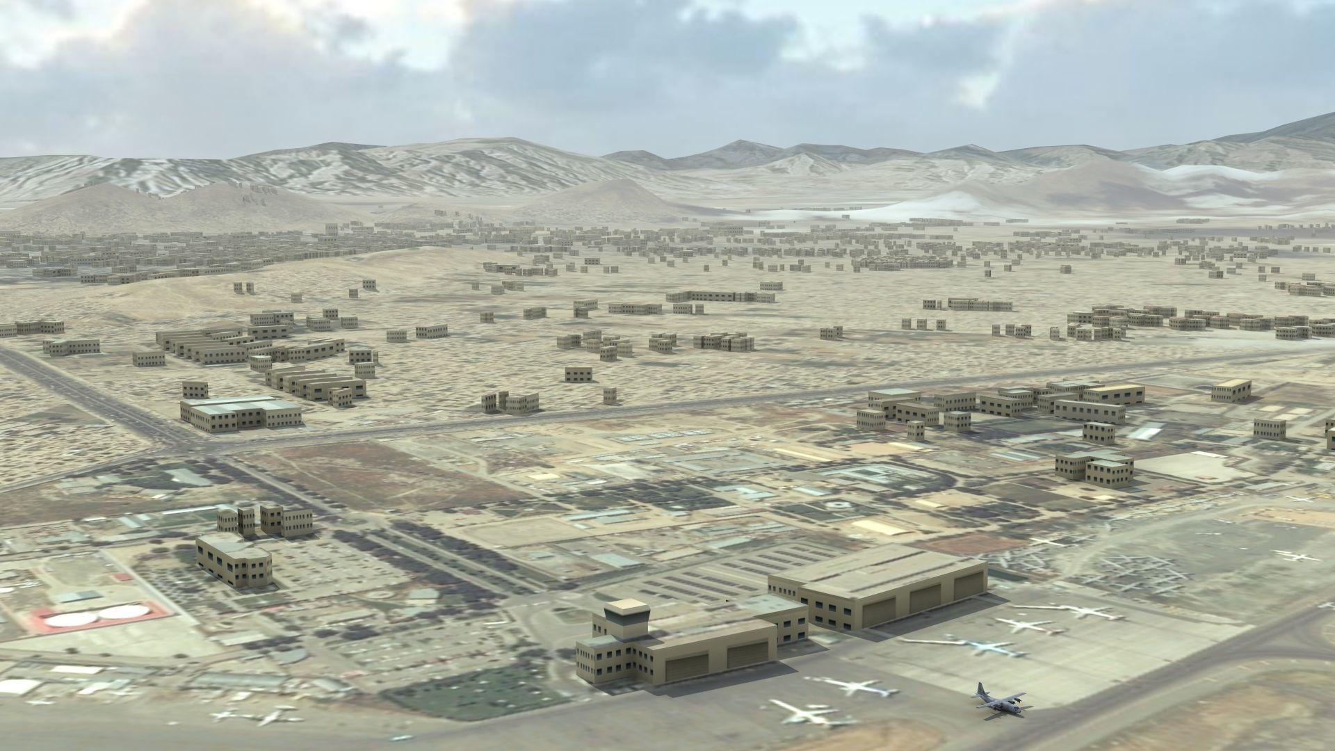 Arab Desert City 3D model_6
