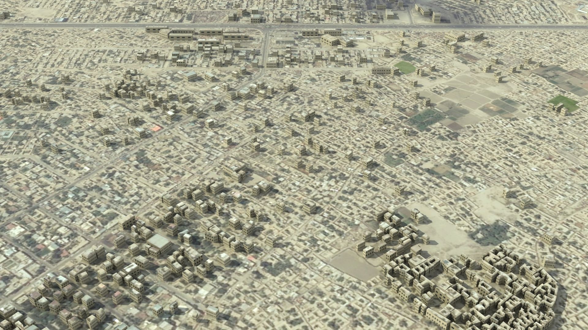 Arab Desert City 3D model_30