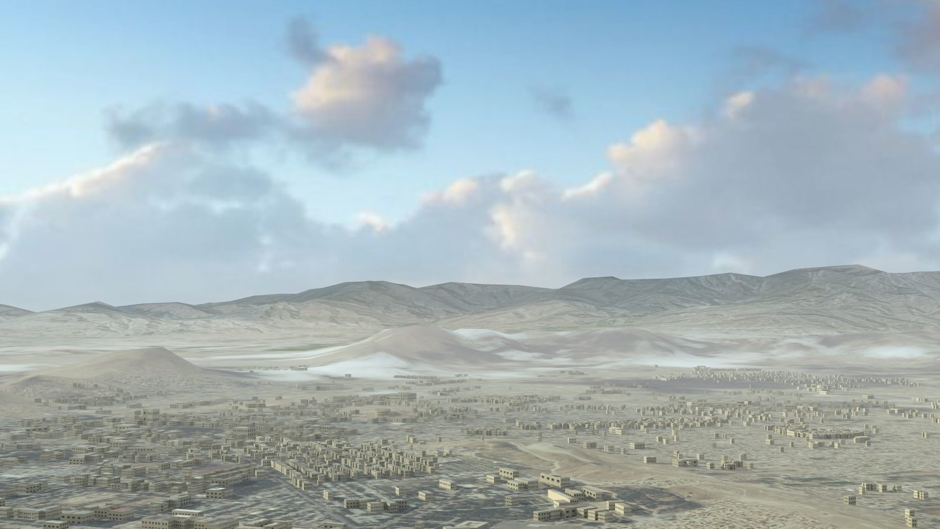 Arab Desert City 3D model_38