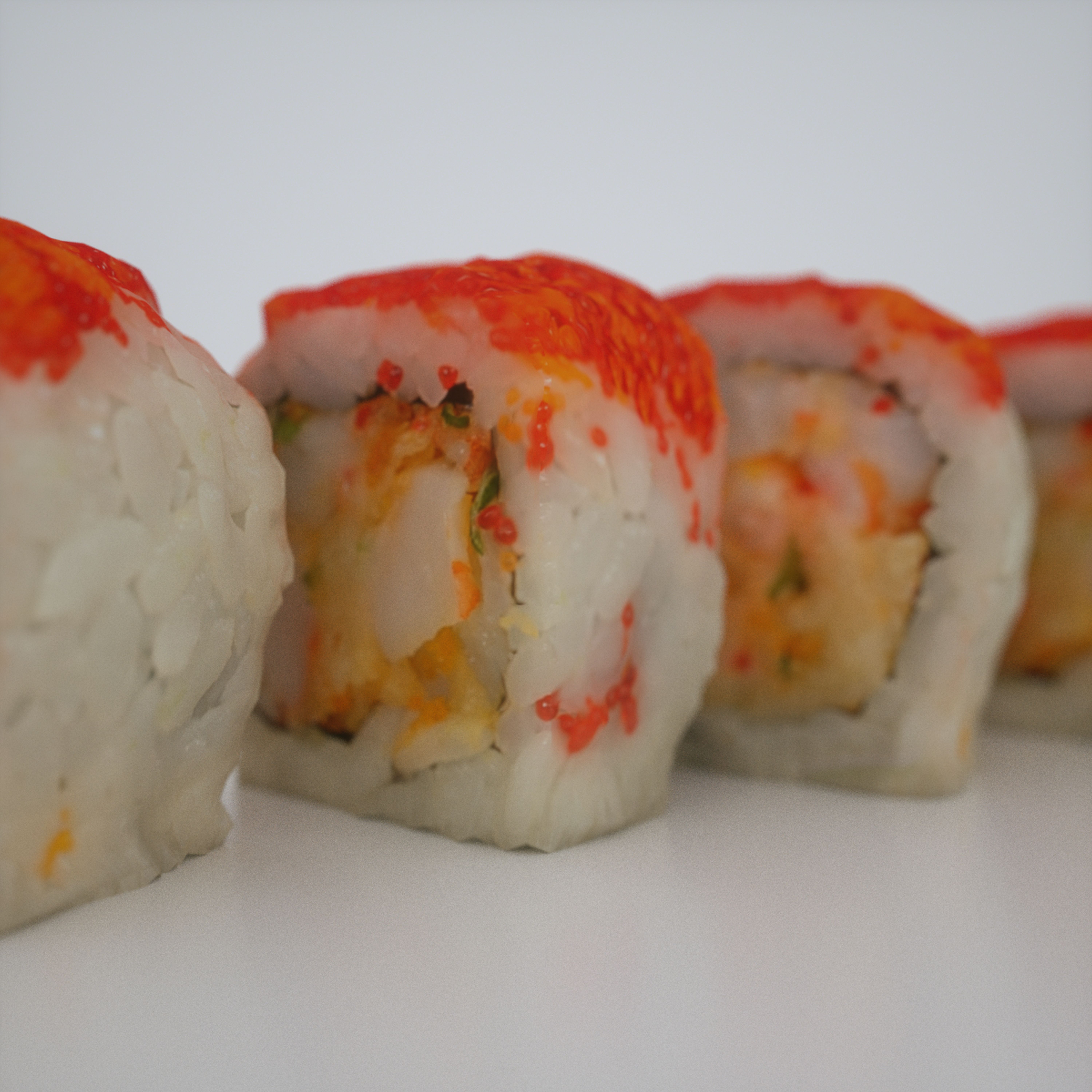 Sushi Assortiment  Low-poly 3D model_17