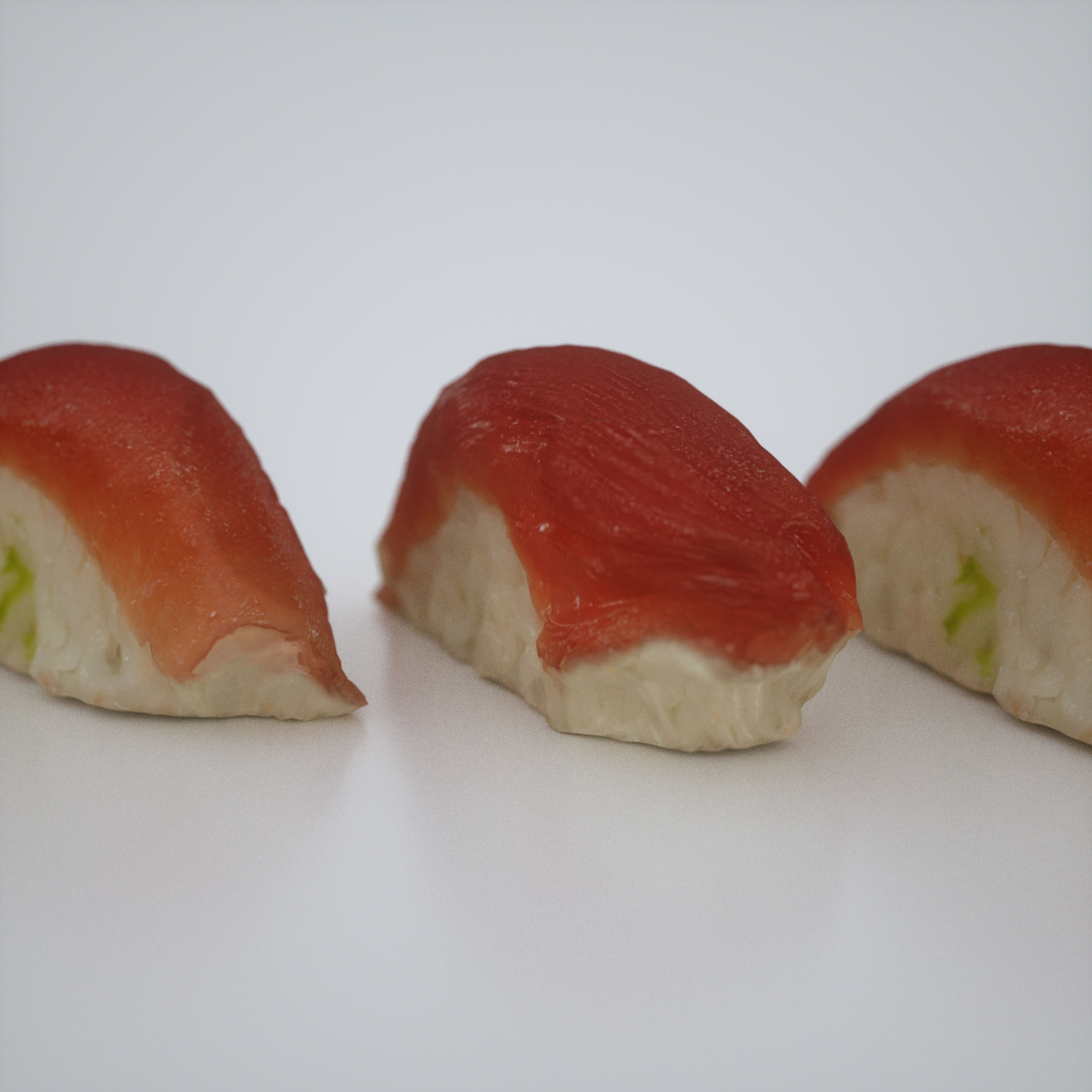 Sushi Assortiment  Low-poly 3D model_11