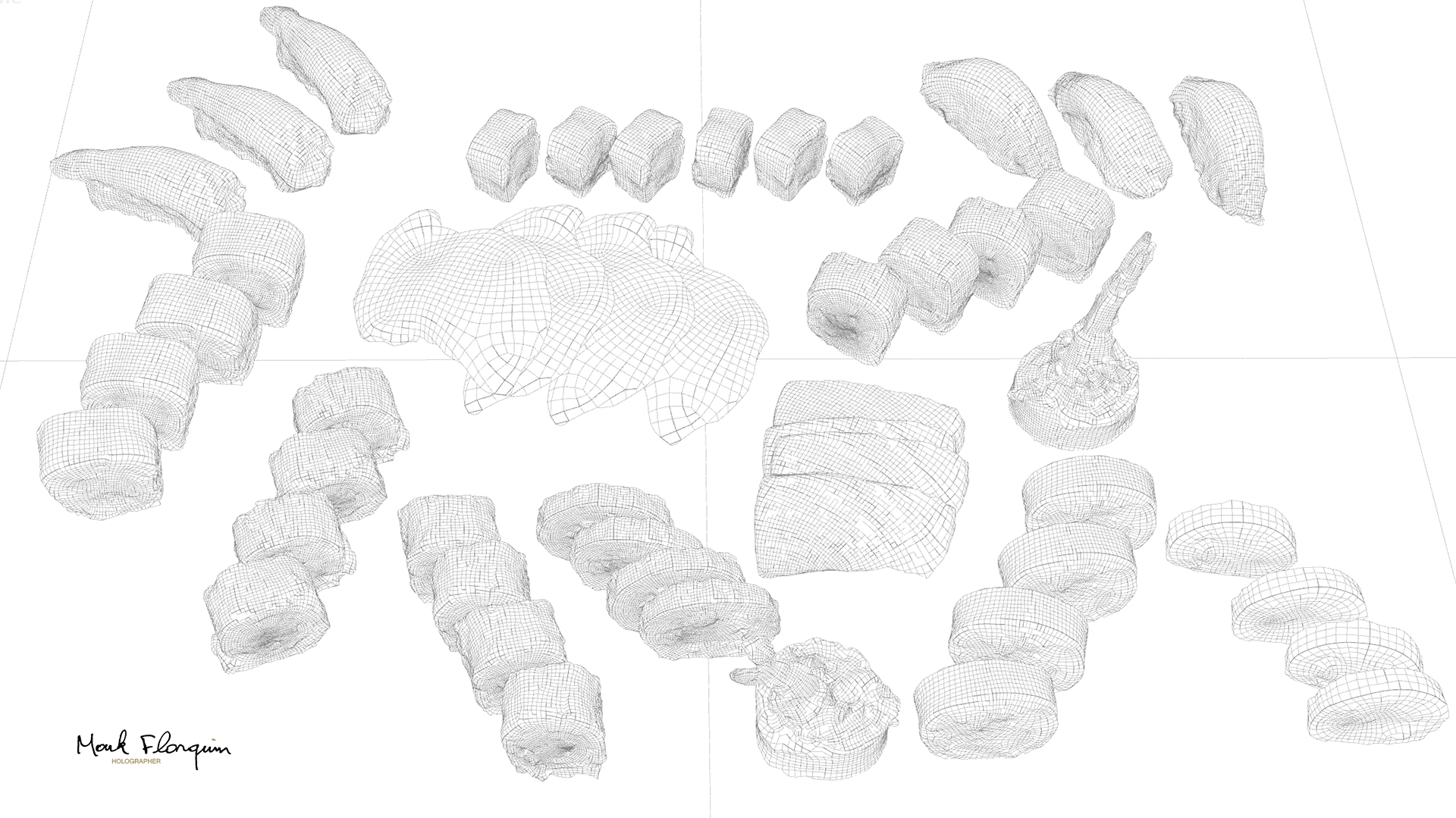 Sushi Assortiment  Low-poly 3D model_18