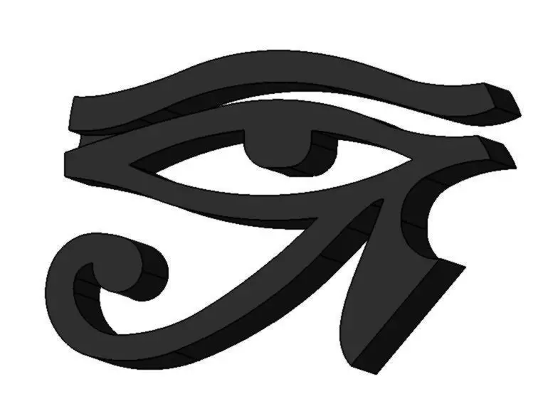 Horus Eye Free 3D print model_0