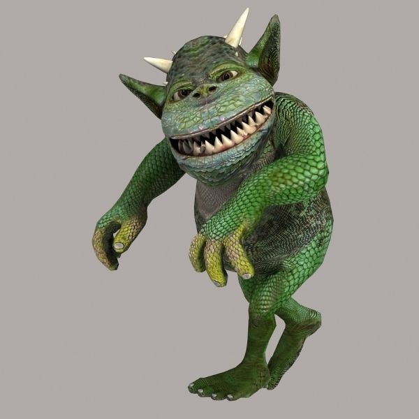 Goblin Chizbolt for Unity Low-poly 3D model_2