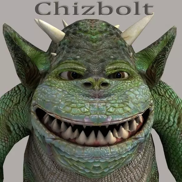 Goblin Chizbolt for Unity Low-poly 3D model_0