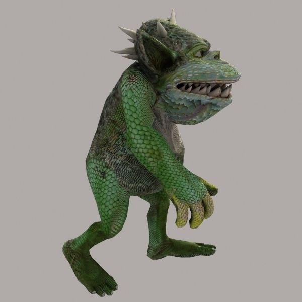 Goblin Chizbolt for Unity Low-poly 3D model_3