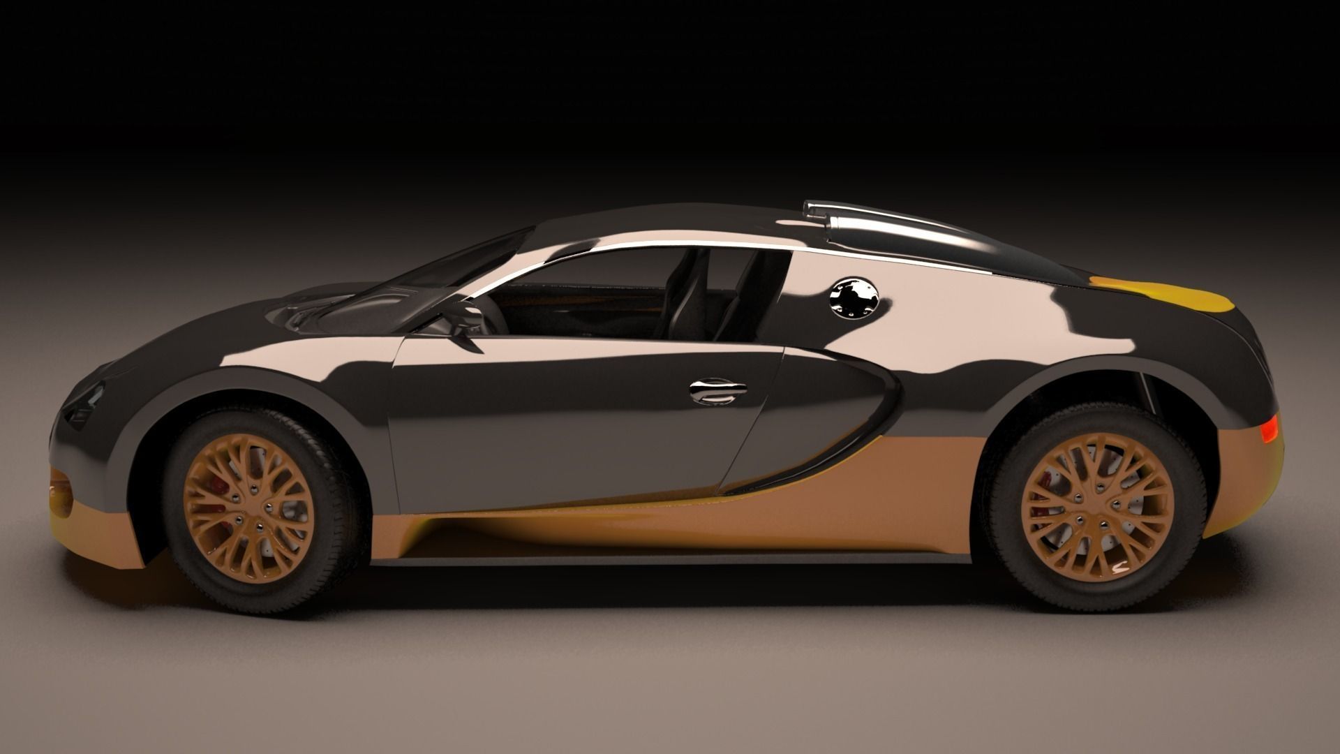 bugatti veyron Free 3D model_2