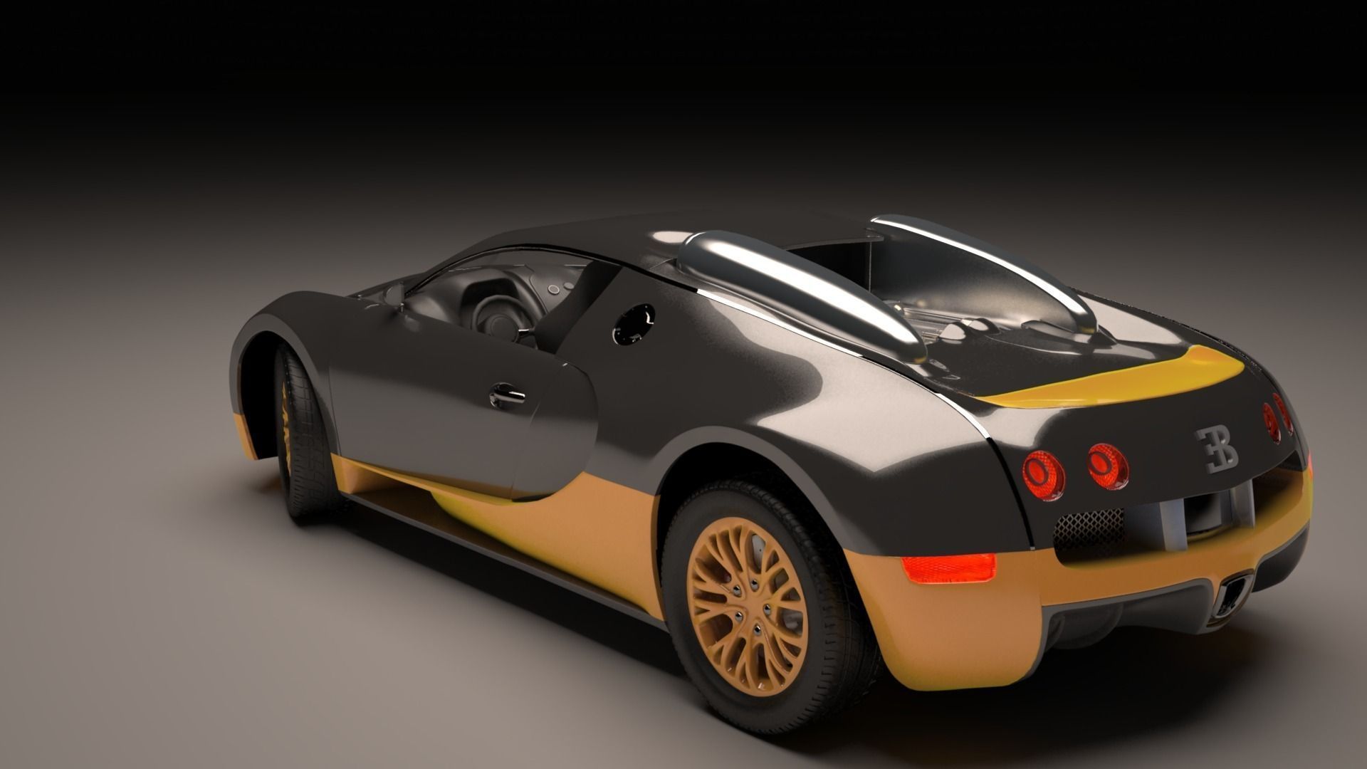 bugatti veyron Free 3D model_0