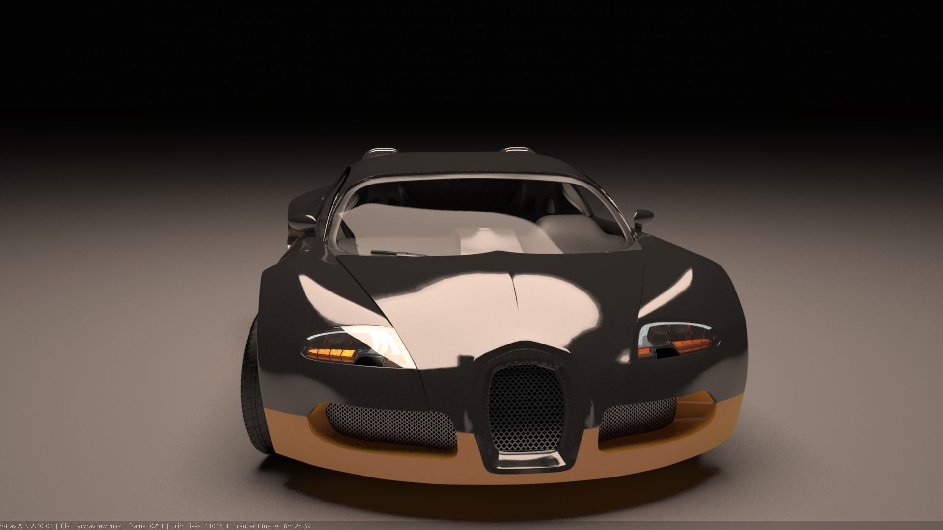 bugatti veyron Free 3D model_1