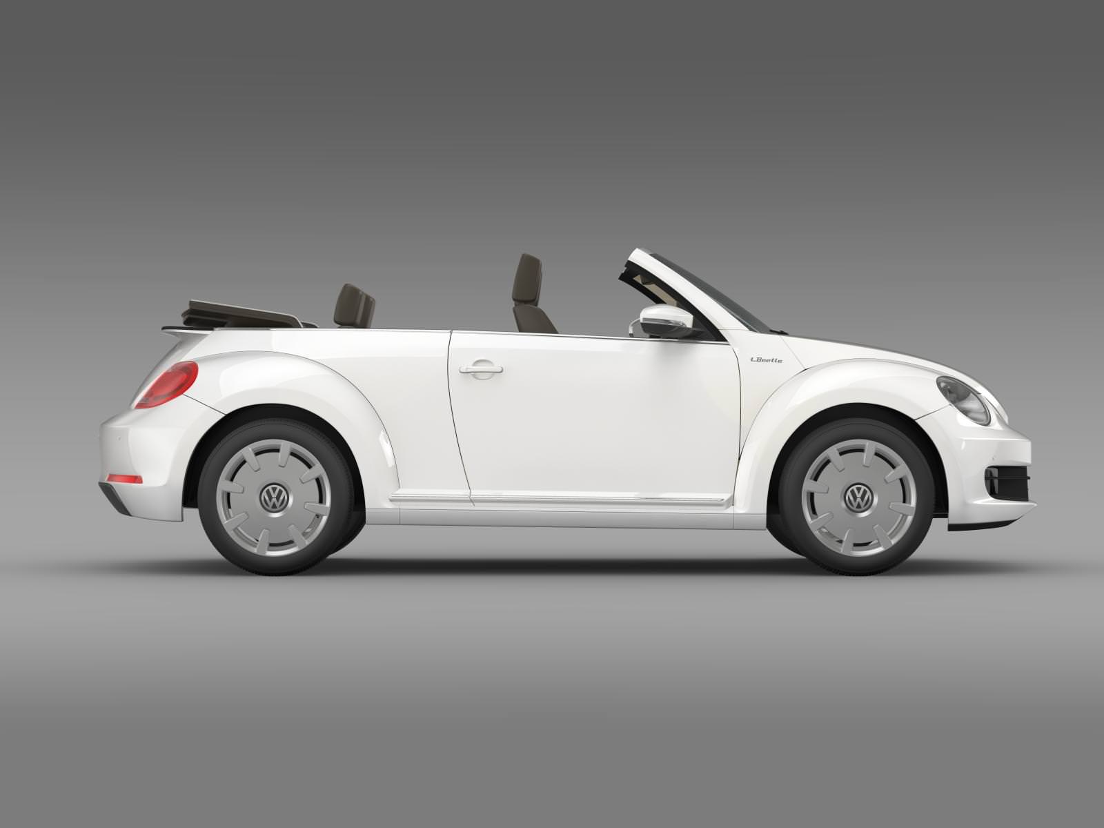 VW I Beetle Cabrio 2015 3D model_10
