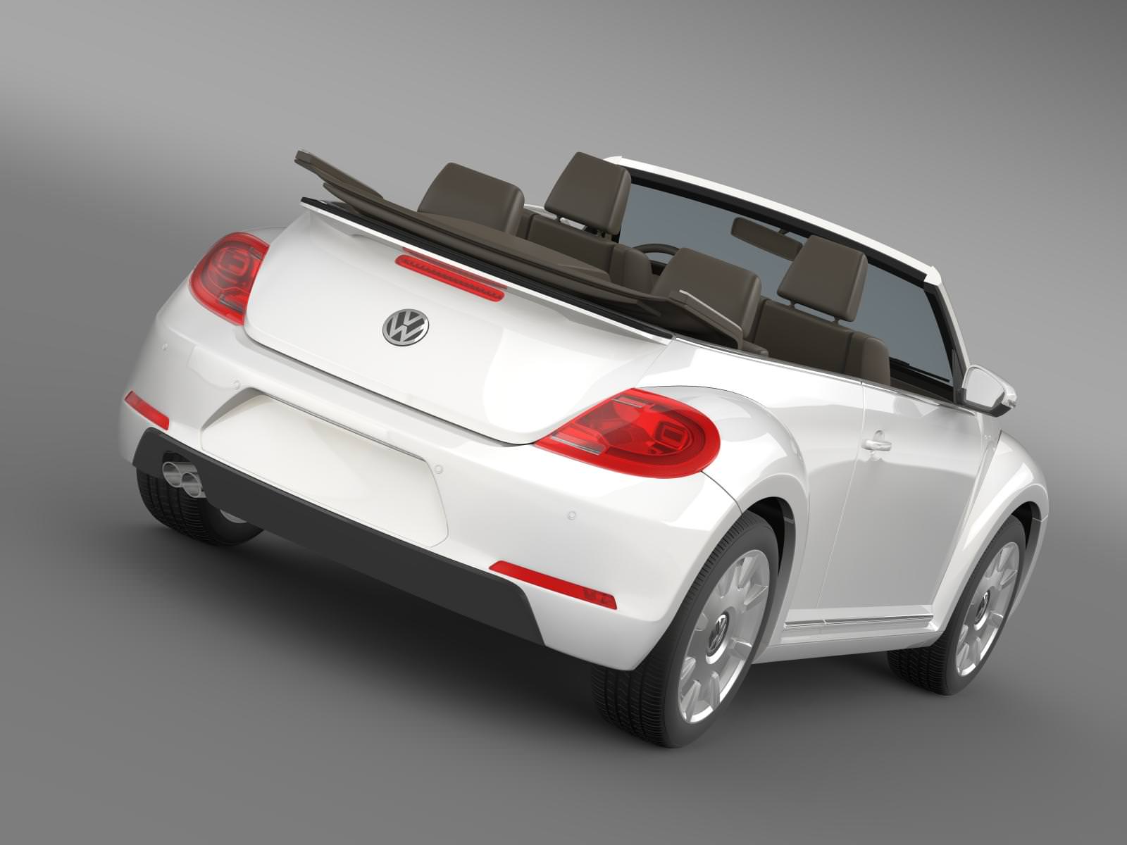 VW I Beetle Cabrio 2015 3D model_13