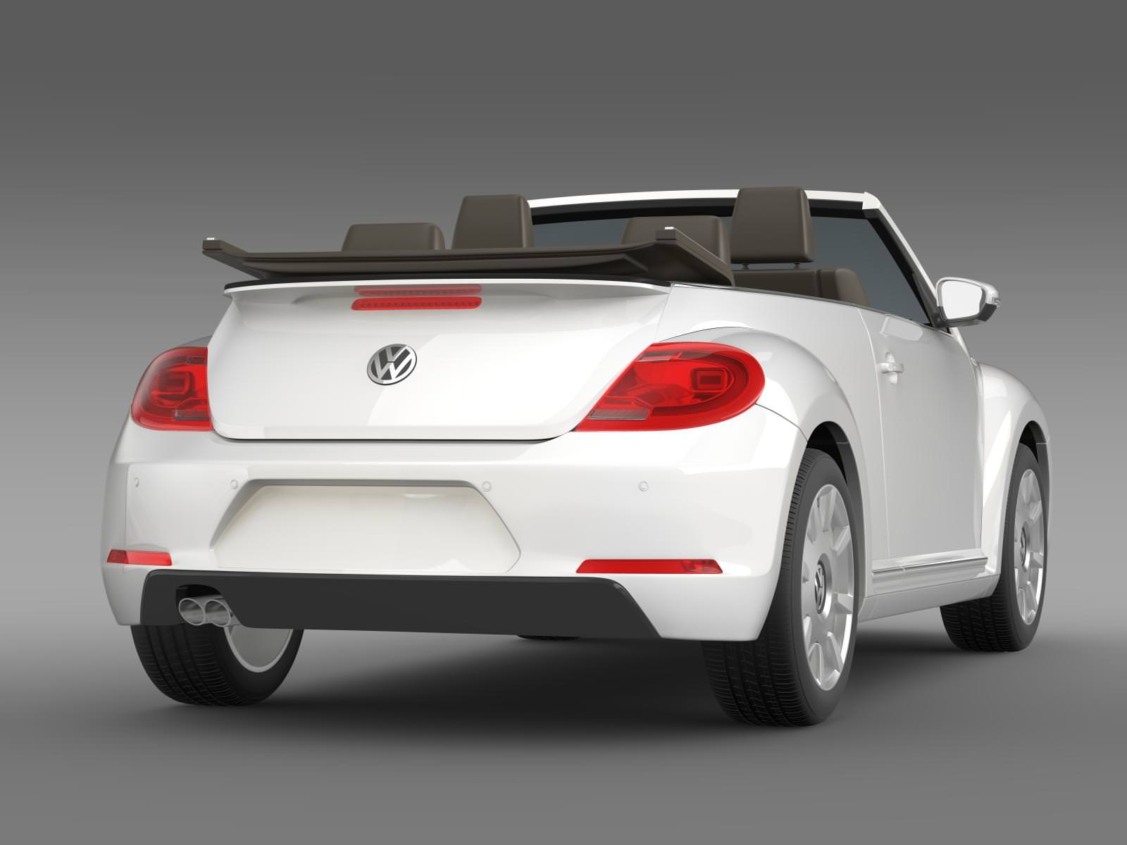 VW I Beetle Cabrio 2015 3D model_6