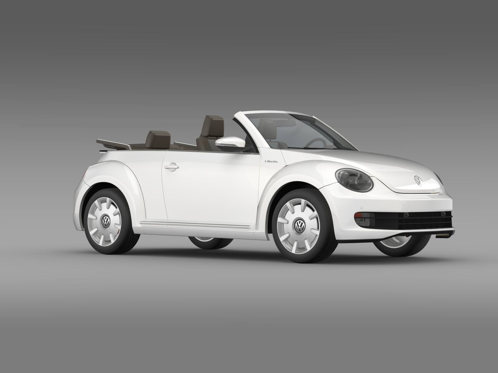 VW I Beetle Cabrio 2015 3D model_11