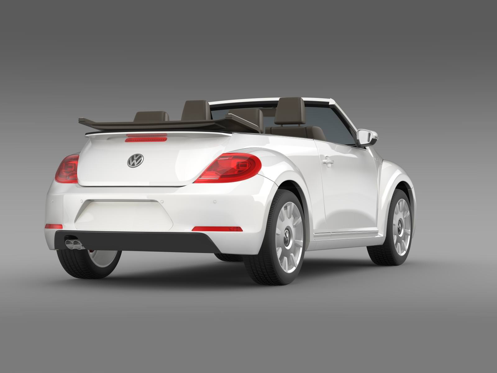 VW I Beetle Cabrio 2015 3D model_8