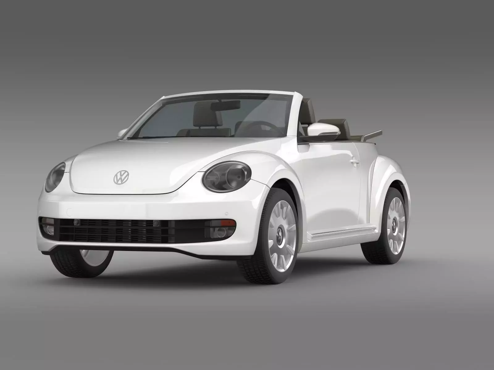 VW I Beetle Cabrio 2015 3D model_0