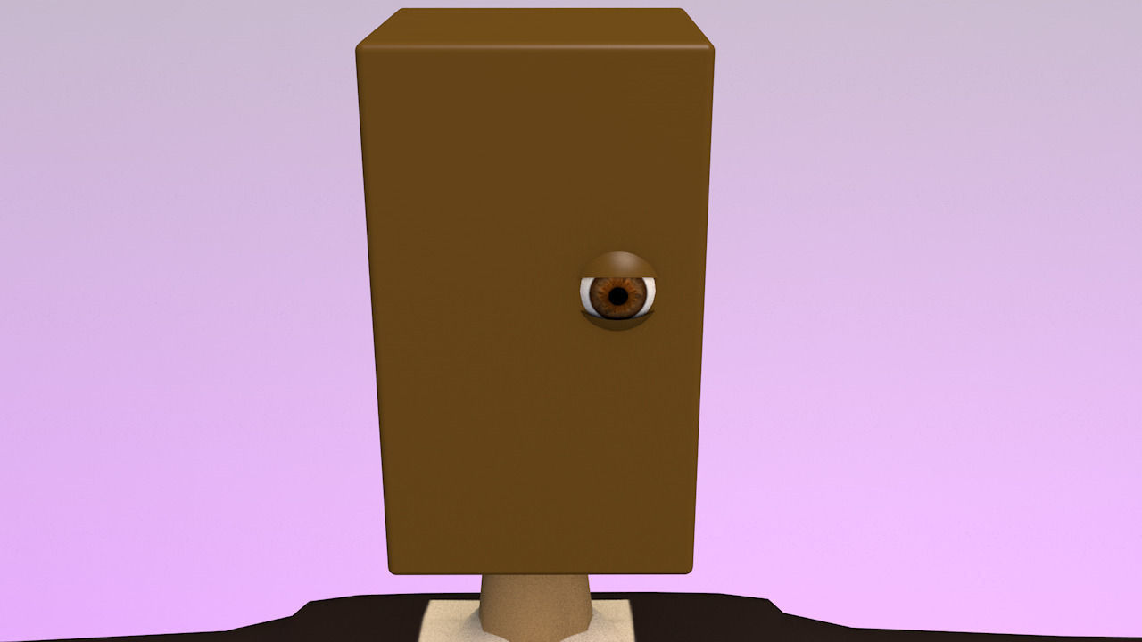 Salary Man Character  3D model_6