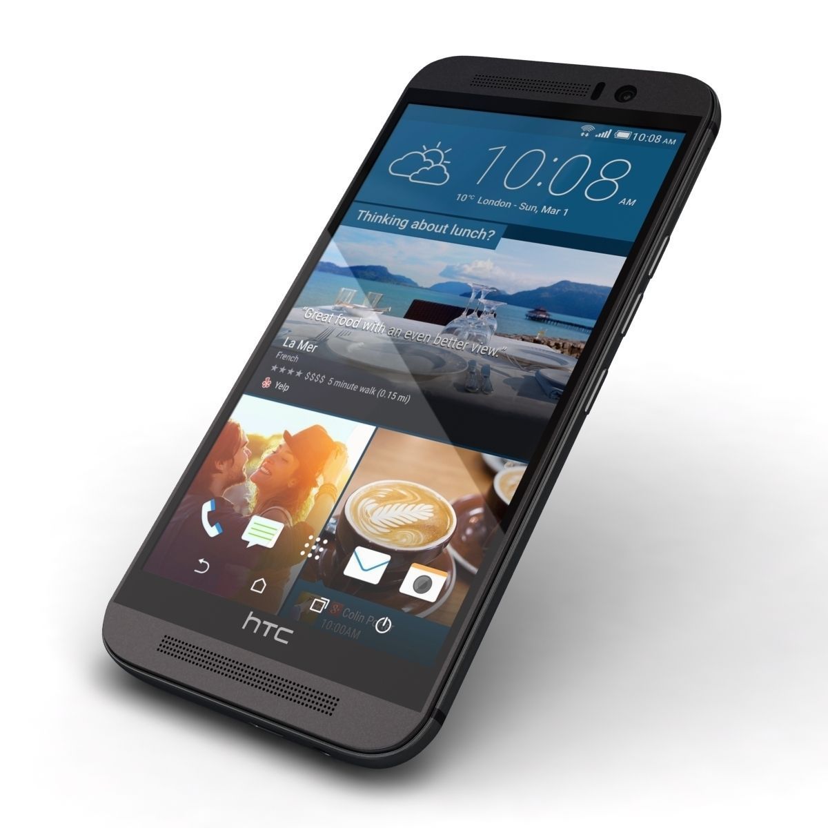 HTC One M9 Gunmetal Gray 3D model_14
