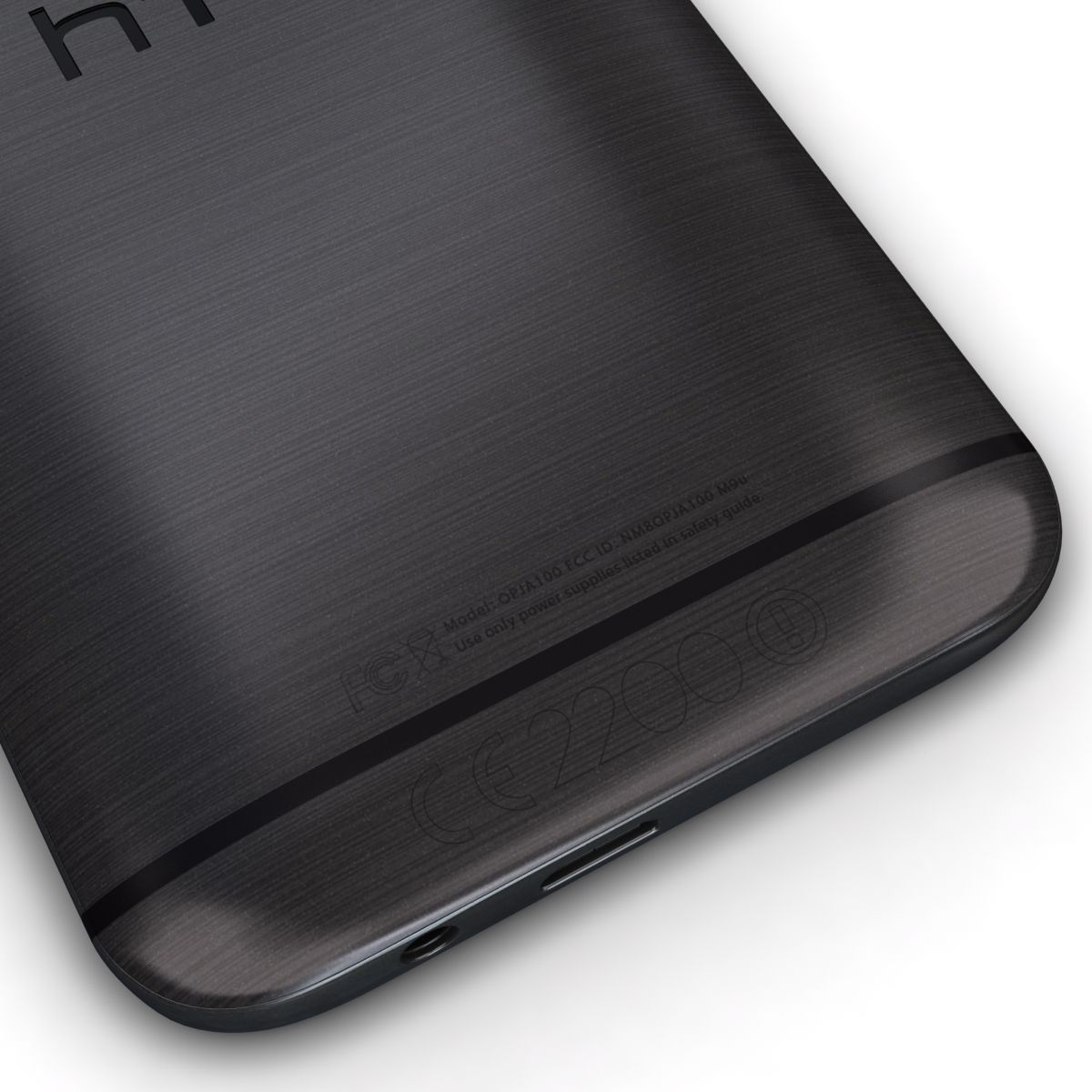 HTC One M9 Gunmetal Gray 3D model_9
