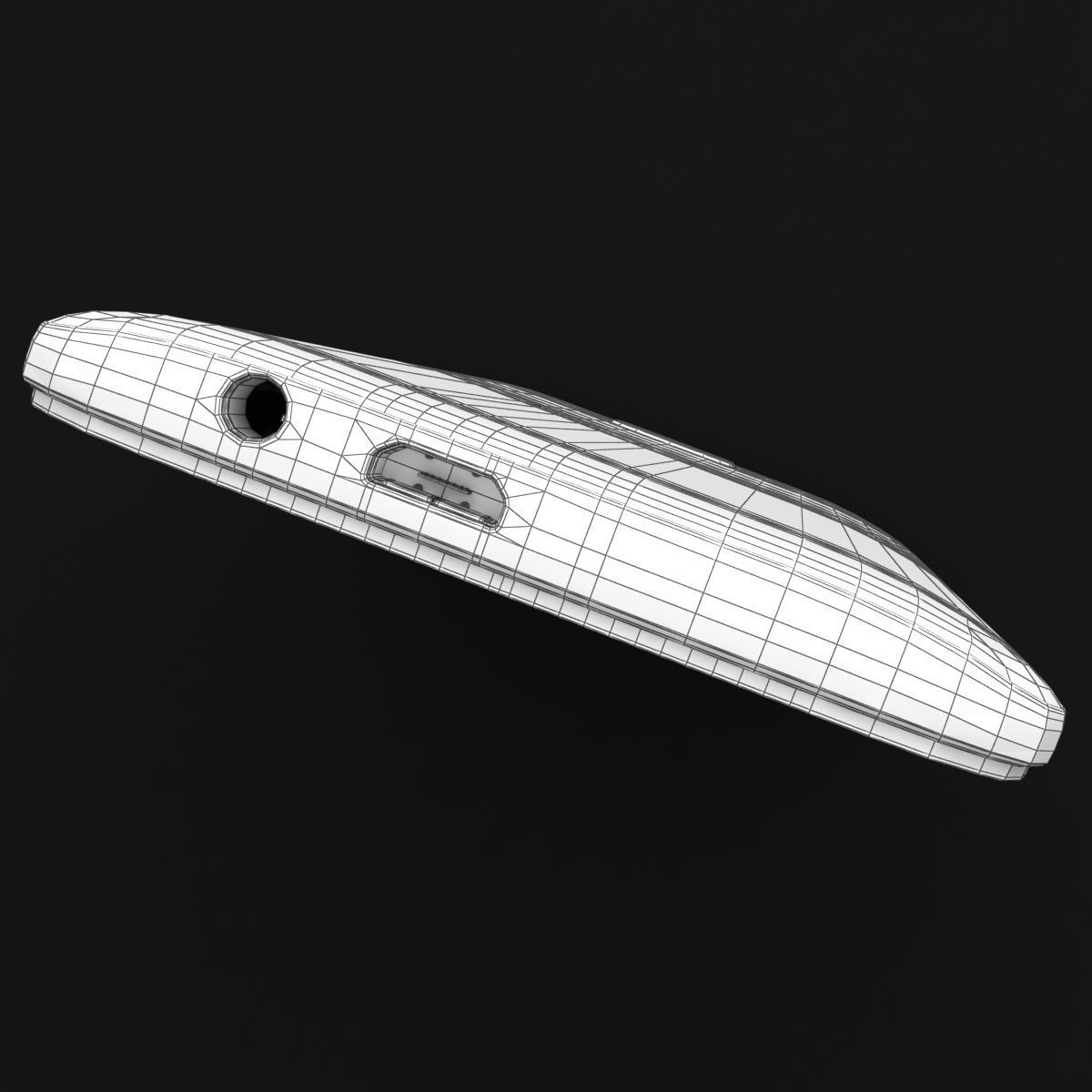 HTC One M9 Gunmetal Gray 3D model_35