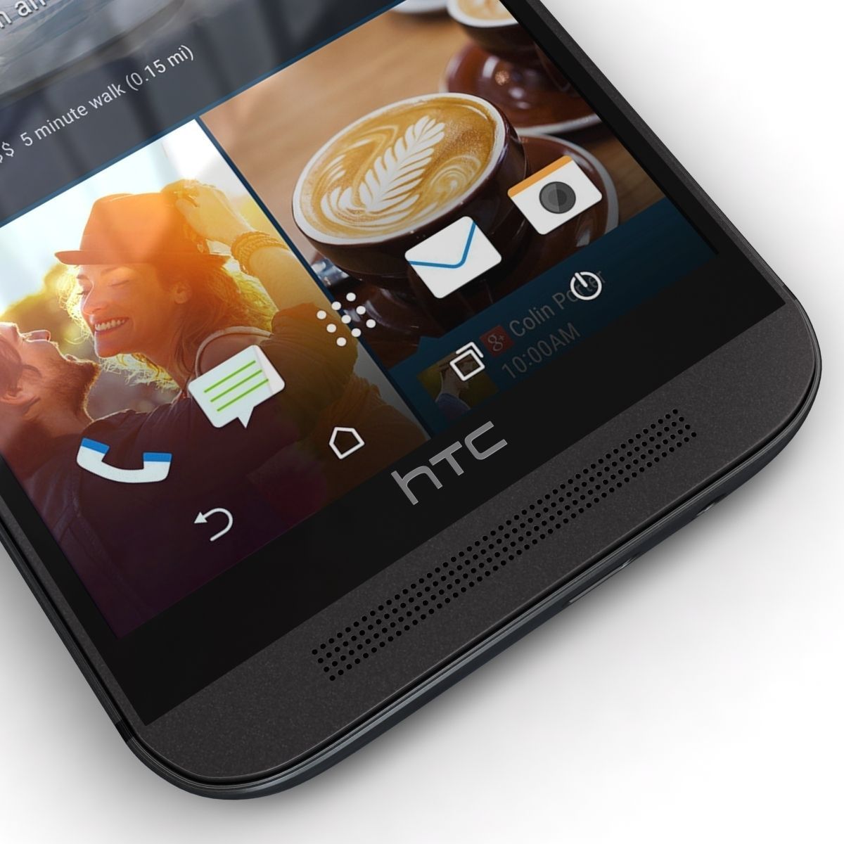 HTC One M9 Gunmetal Gray 3D model_5