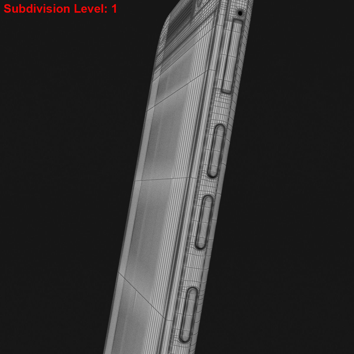 HTC One M9 Gunmetal Gray 3D model_28