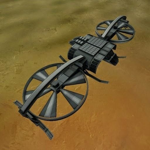 Drone Game Ready futuristic Free low-poly 3D model_7